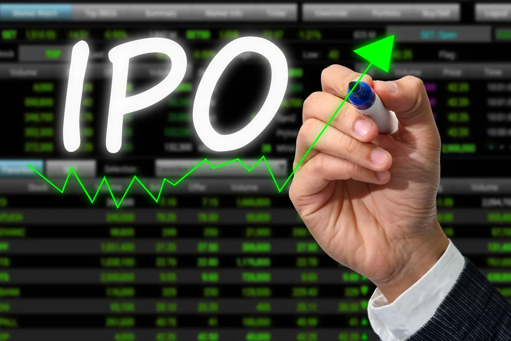 A visual representation of the IPO stock market